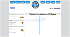 Desktop Screenshot of mcgregormotcentre.co.uk